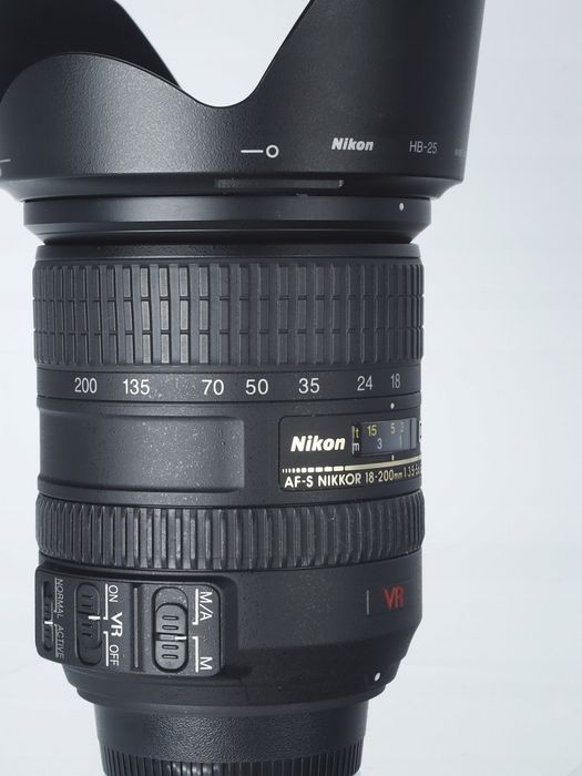 AF-S 18-200 3.5-5.6 VR SWM Nikkor DX Nikon F BEZ VR 23%VAT