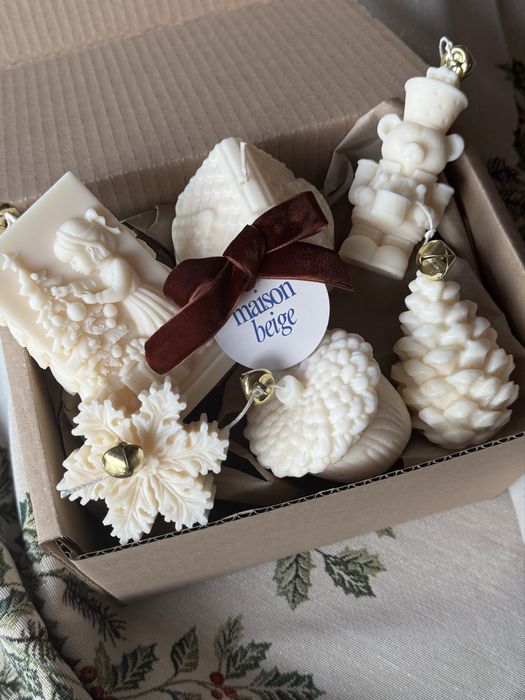 Świce Świąteczne sojowe