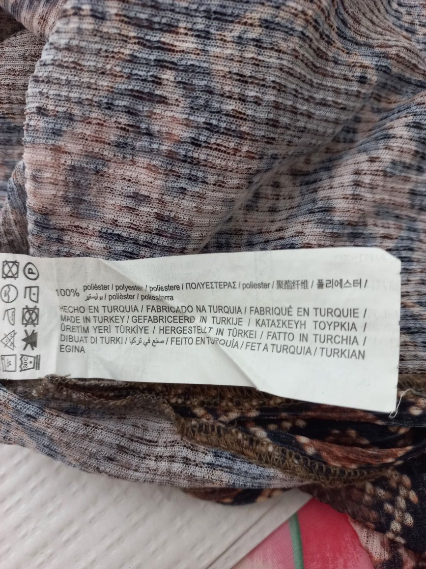 Camisa nova em tons de castanho