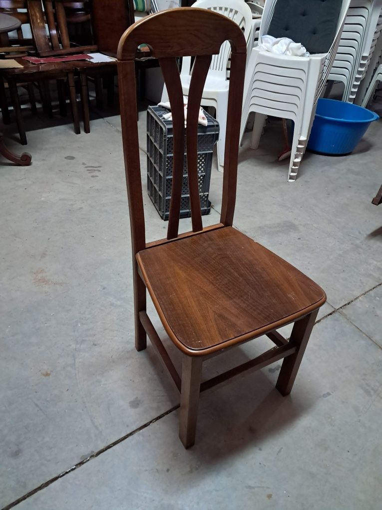 Conjunto 6 cadeiras madeira