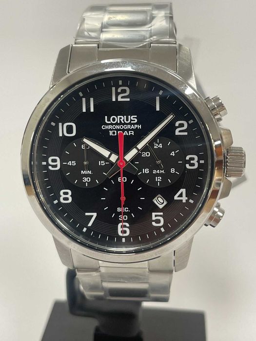 Relógio Lorus Cronografo - 42mm - Novo com Garantia