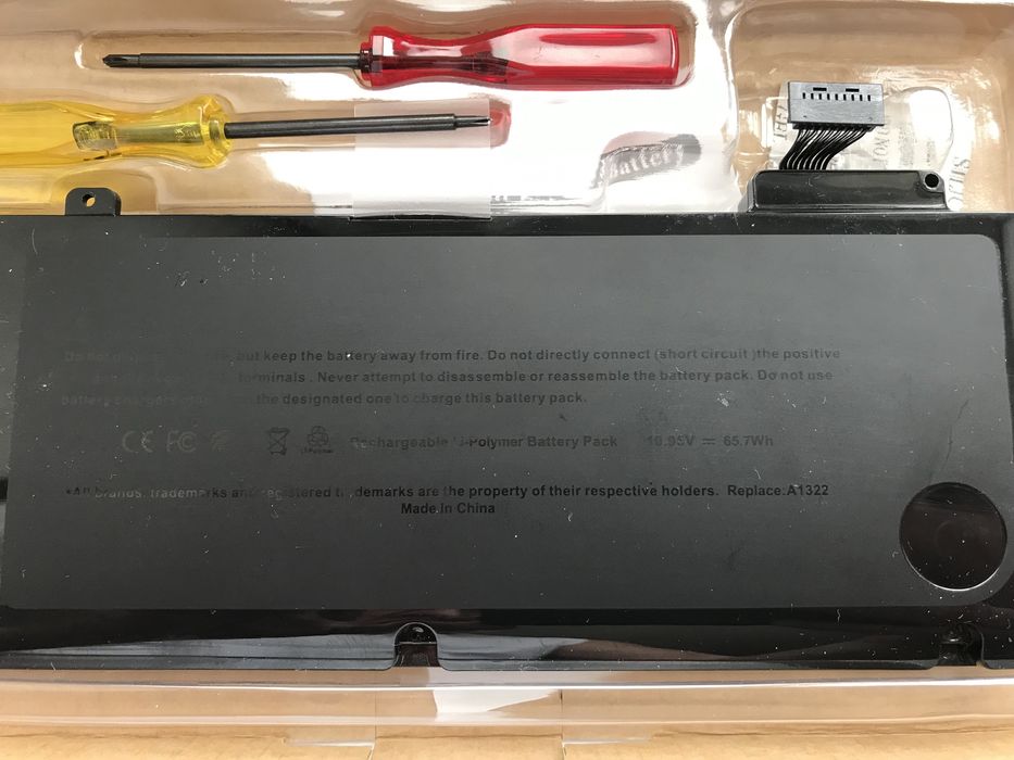Акумуляторна батарея до Apple A1322 MacBookPro 2009-2012ррА1278