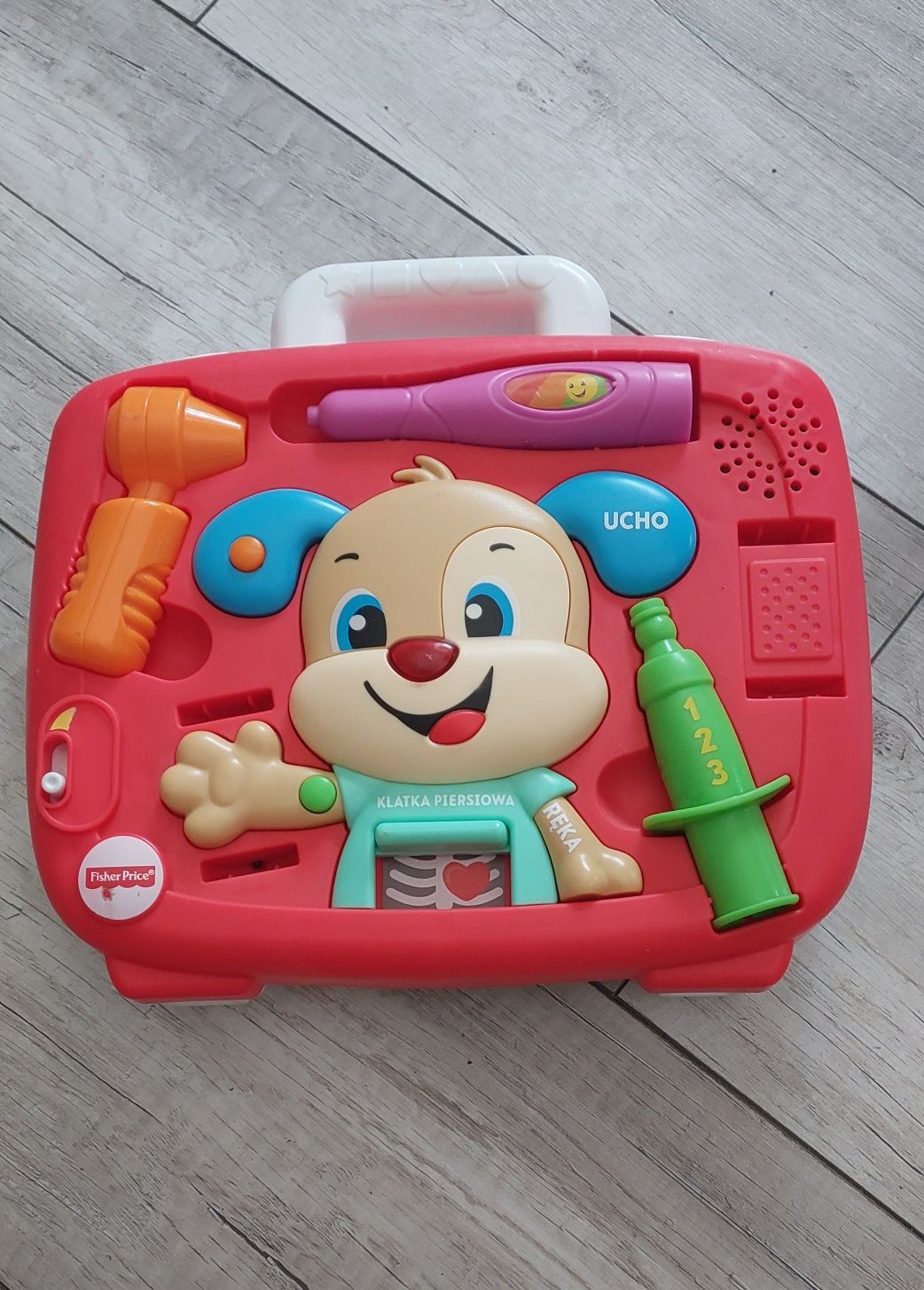 Fisher Price, ucz się i śmiej, szczeniaczek u lekarza