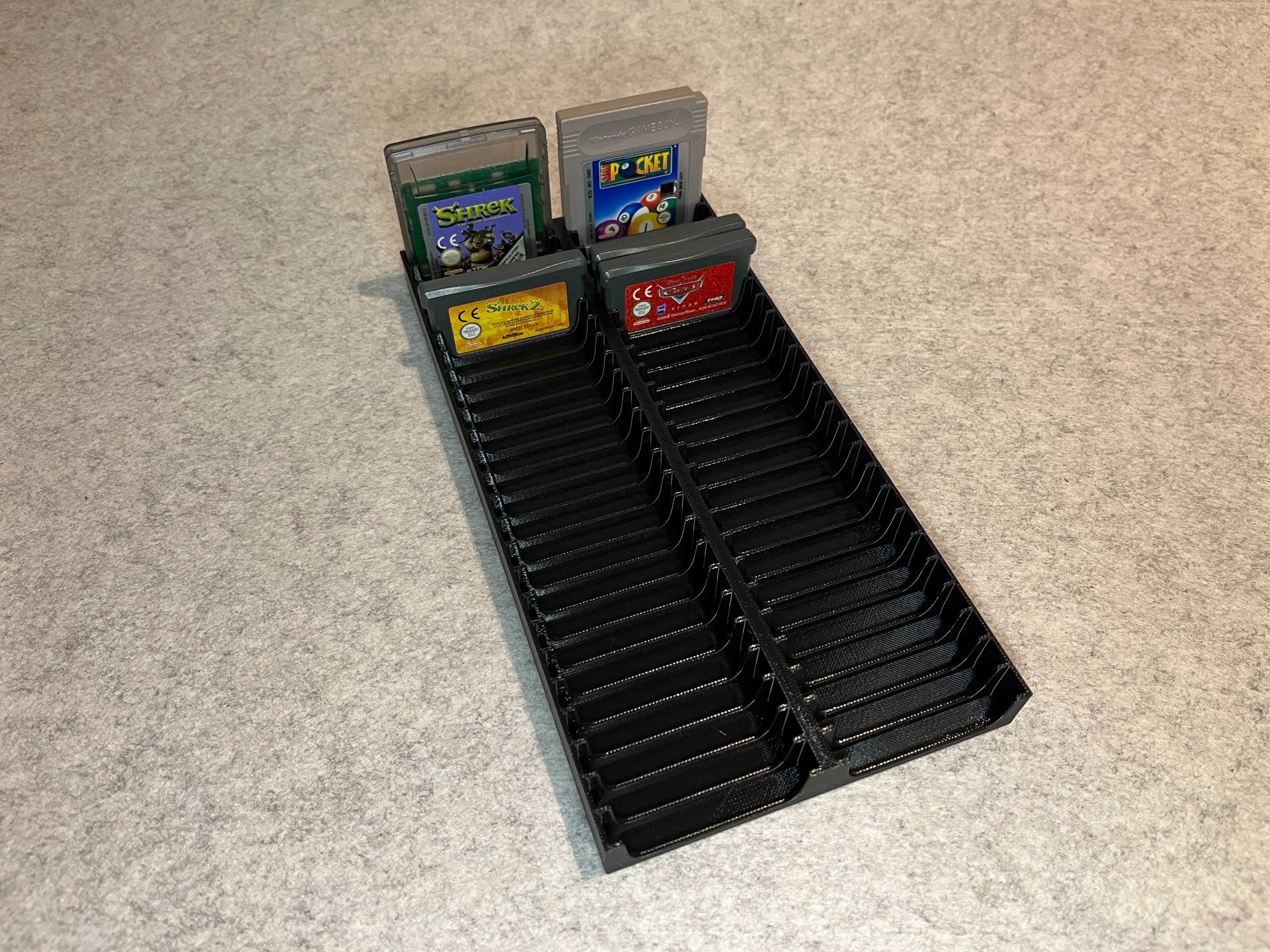 Stojak podstawka na 50 gier Gameboy Classic, Color, Advance