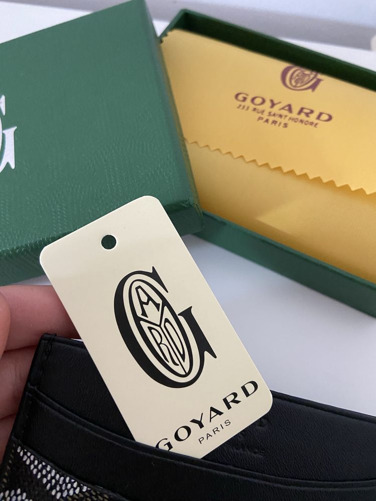 Porta Cartões Preto da Goyard