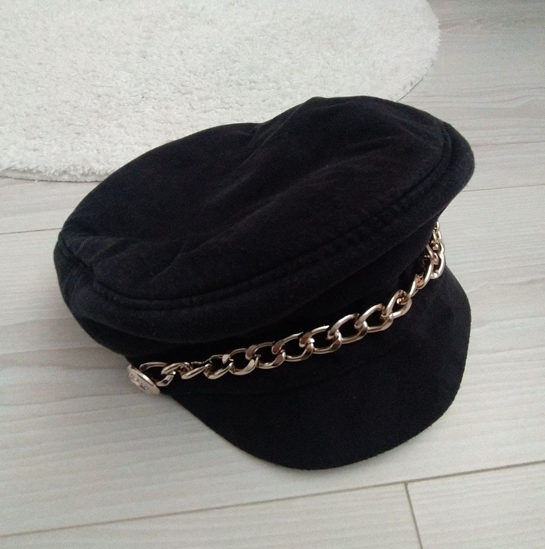 Шапки,  ugg, женская кепка, зимние, осенние, кожа, натуральный мех