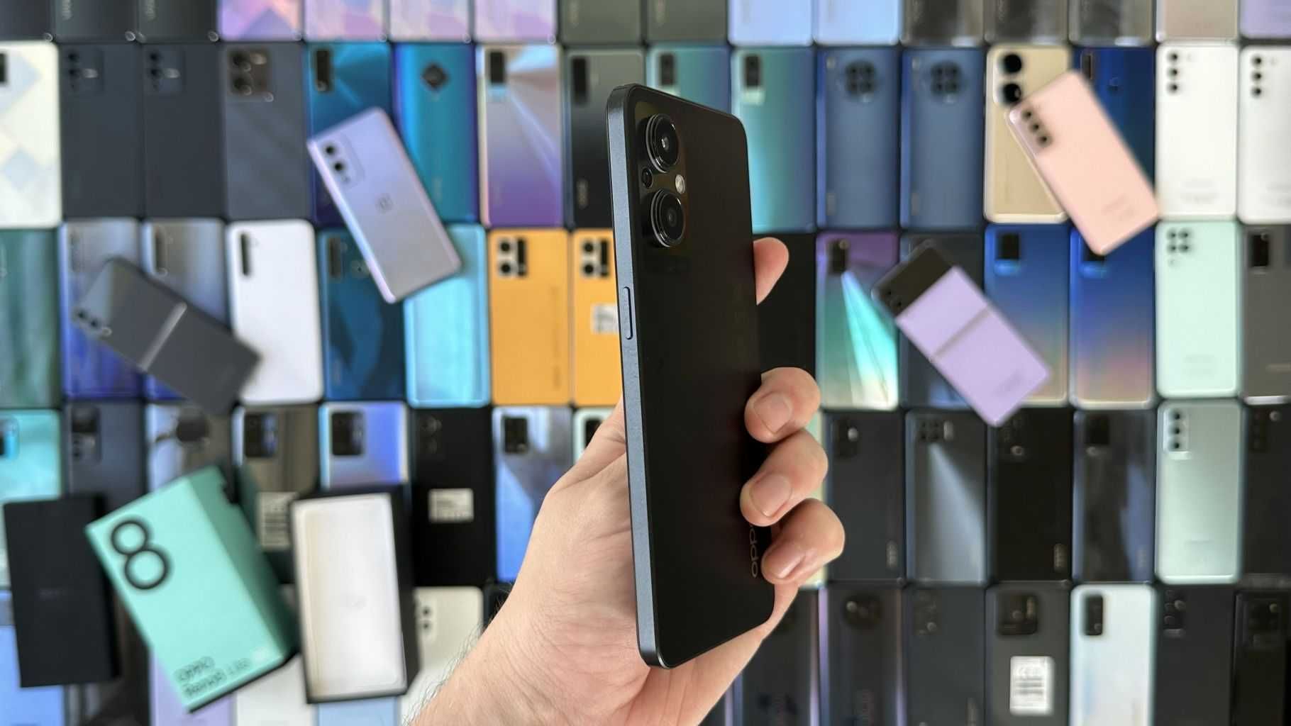 Оплата частинами 0% Oppo Reno8 Lite 8/128GB Cosmic Black Гарантія