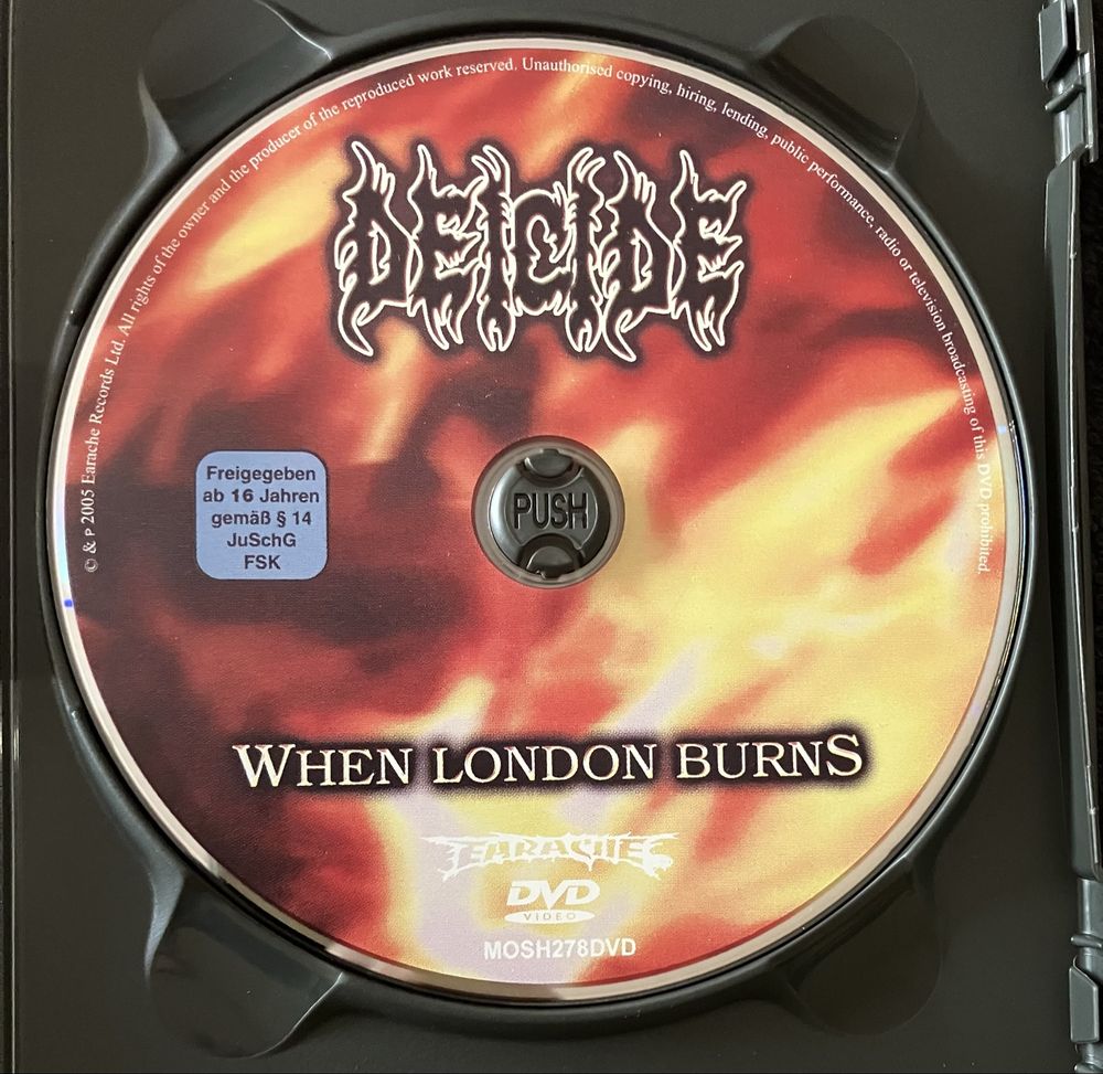 DEICIDE - When London Burns DVD