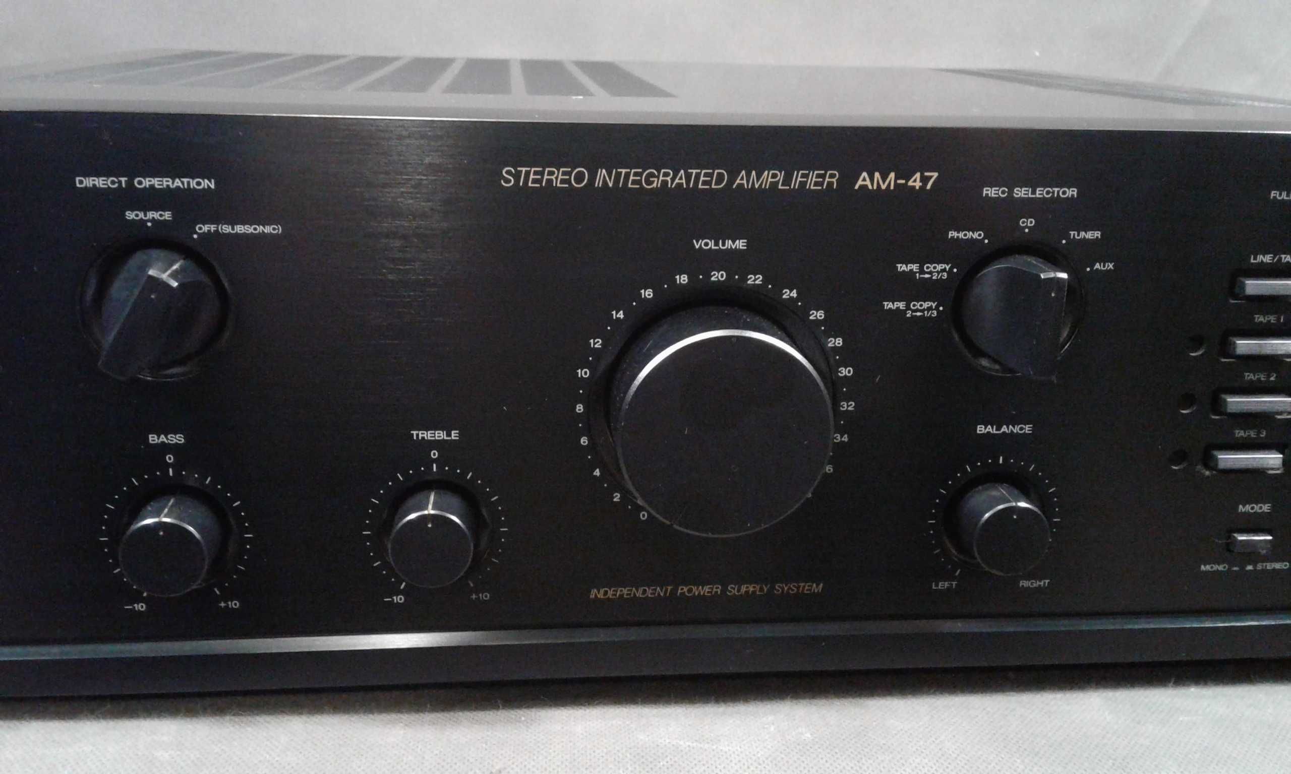 AKAI AM-47,wzmacniacz stereo
