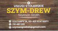 Usługi Stolarskie SZYM-DREW, Domki Drewniane, Schody, Altanki, Drzwi