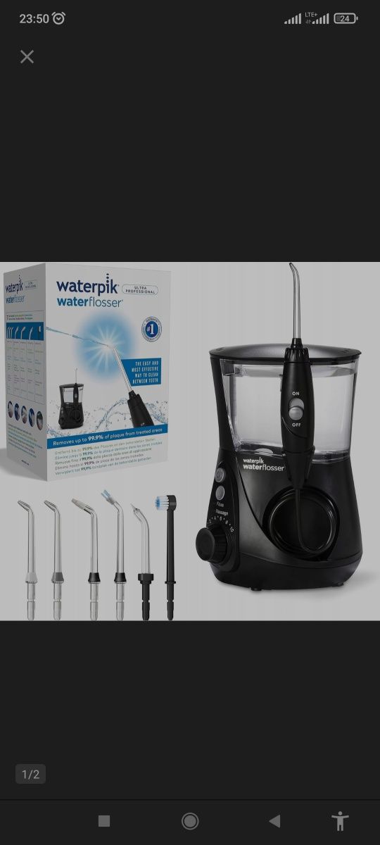 Irygator WP-662EU Waterpik, uszkodzony