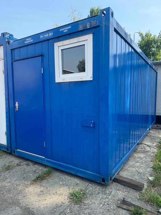 Kontener morski 20' magazyn biurowy socjalny stróżówka HDS - wynajem