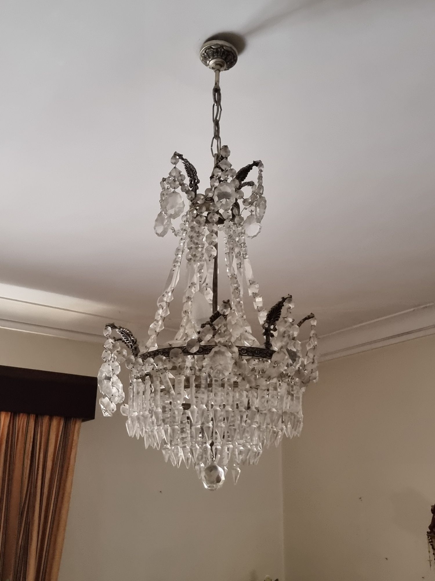 Candeeiros de cristal sala e Quartos