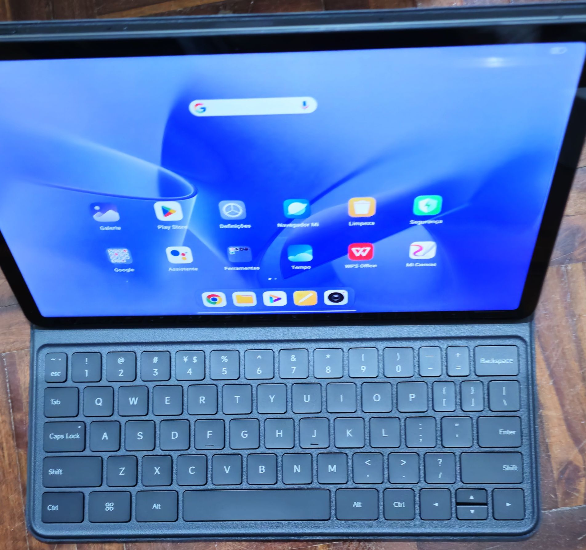 Tablet Xiaomi Pad 5 como novo. Muito pouco uso. Com extras.