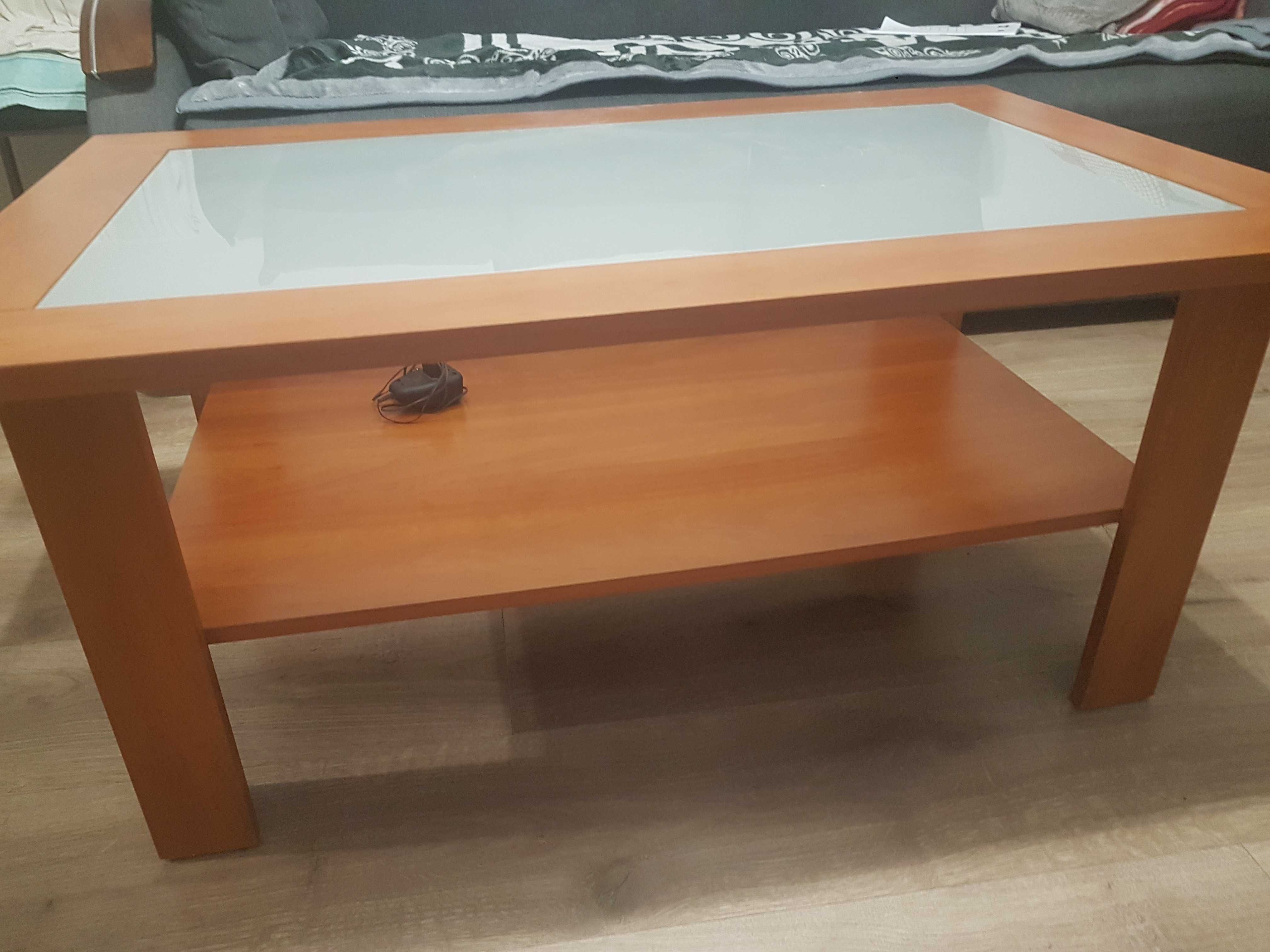 Ława pokojowa kawowa mleczne szkło