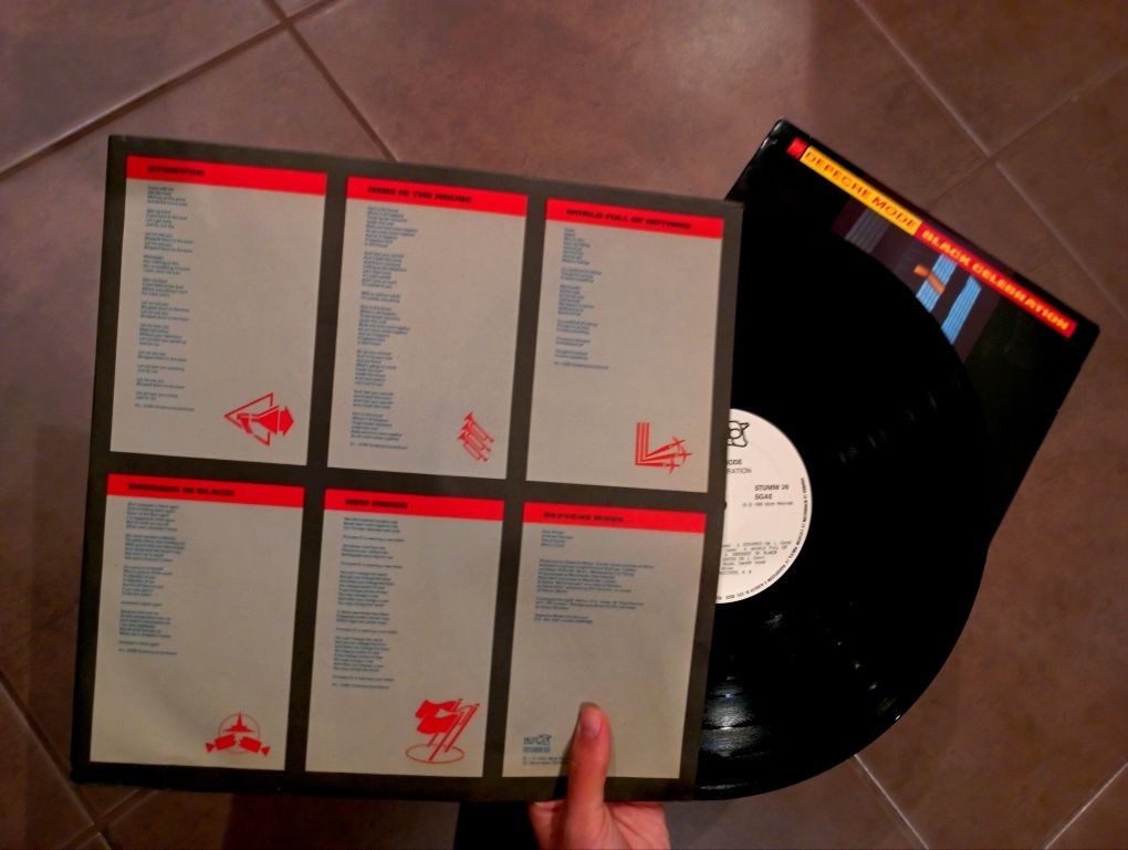 Depeche mode - Black Celebration 1986 - Disco LP Vinil