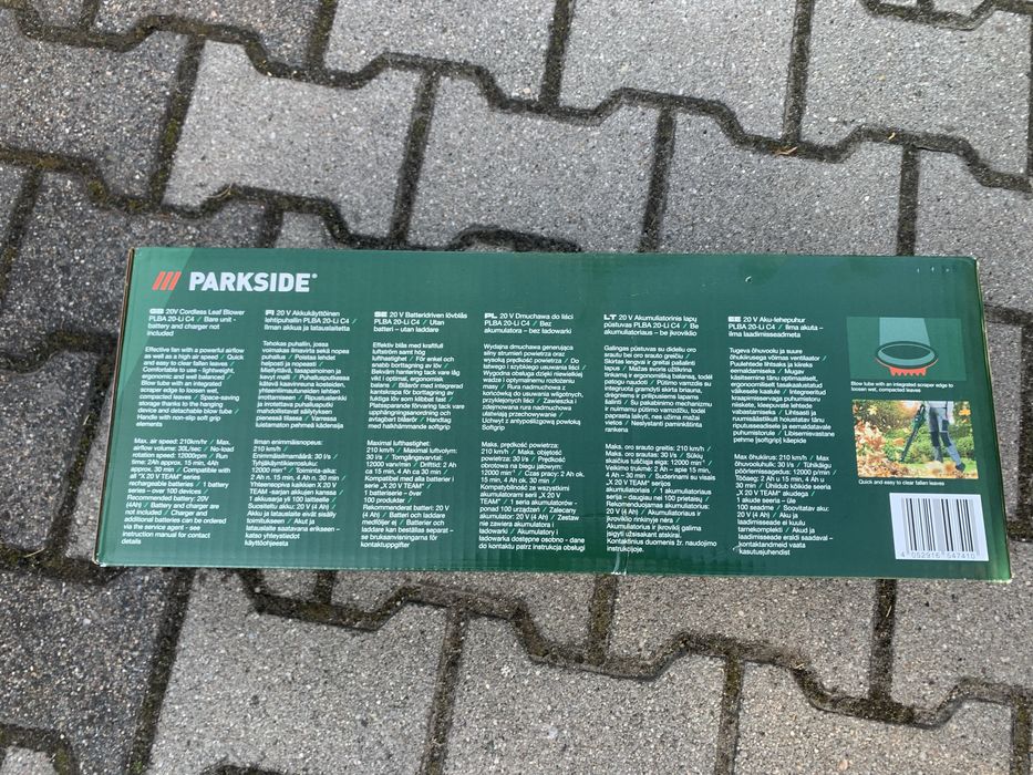 Dmuchawa Parkside nowa