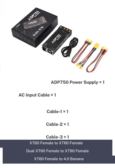 Блок живлення ToolkitRC ADP750