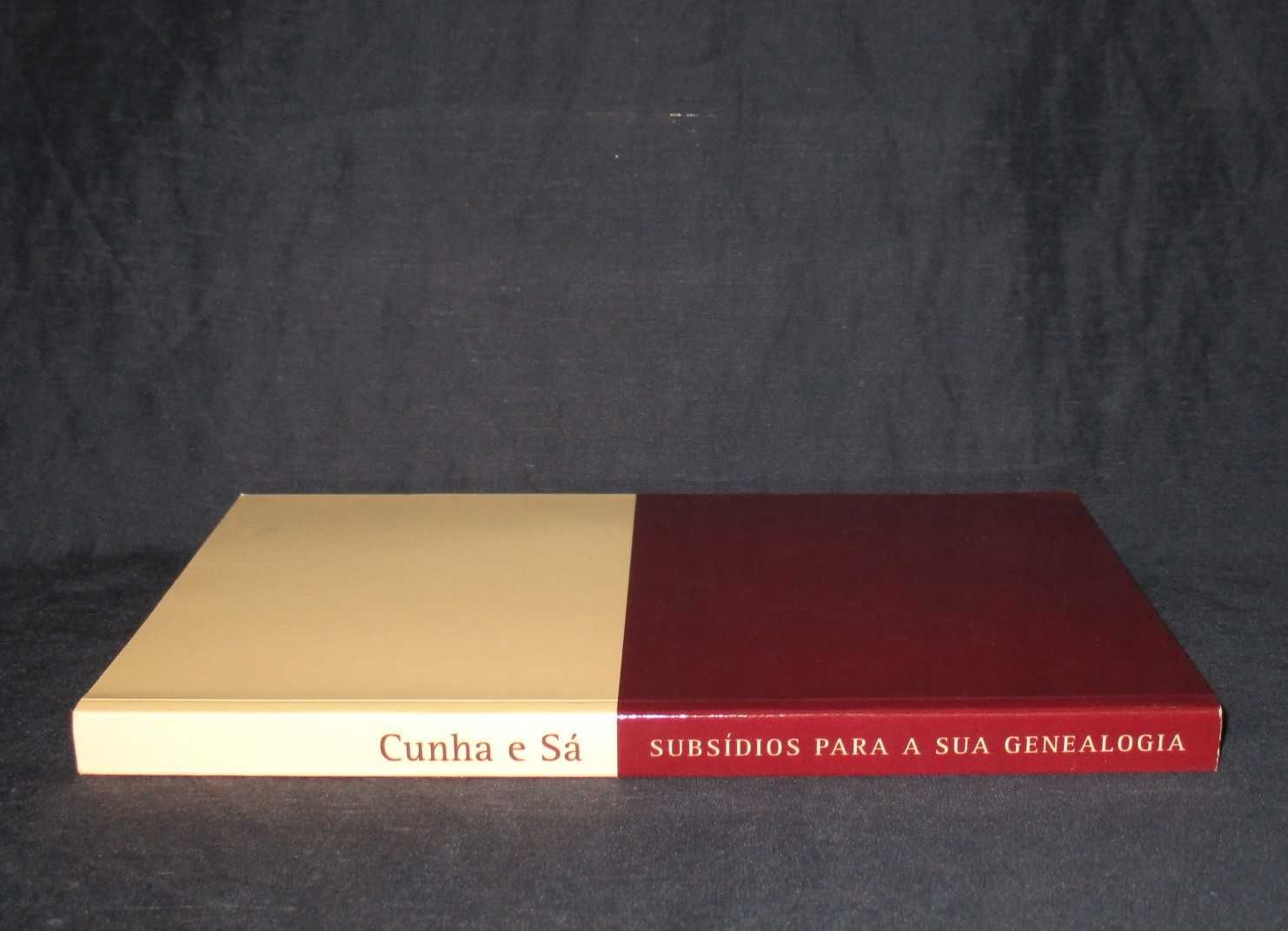 Livro Subsídios para a sua Genealogia Cunha e Sá