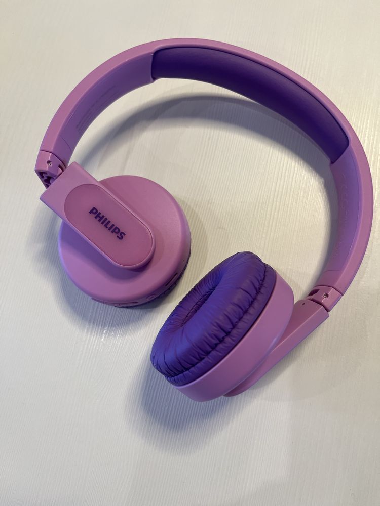 Słuchawki bezprzewodowe nauszne Philips Fioletowe