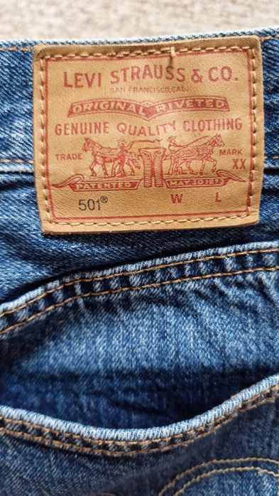 Шорти джинсові Levi's 501 W24
