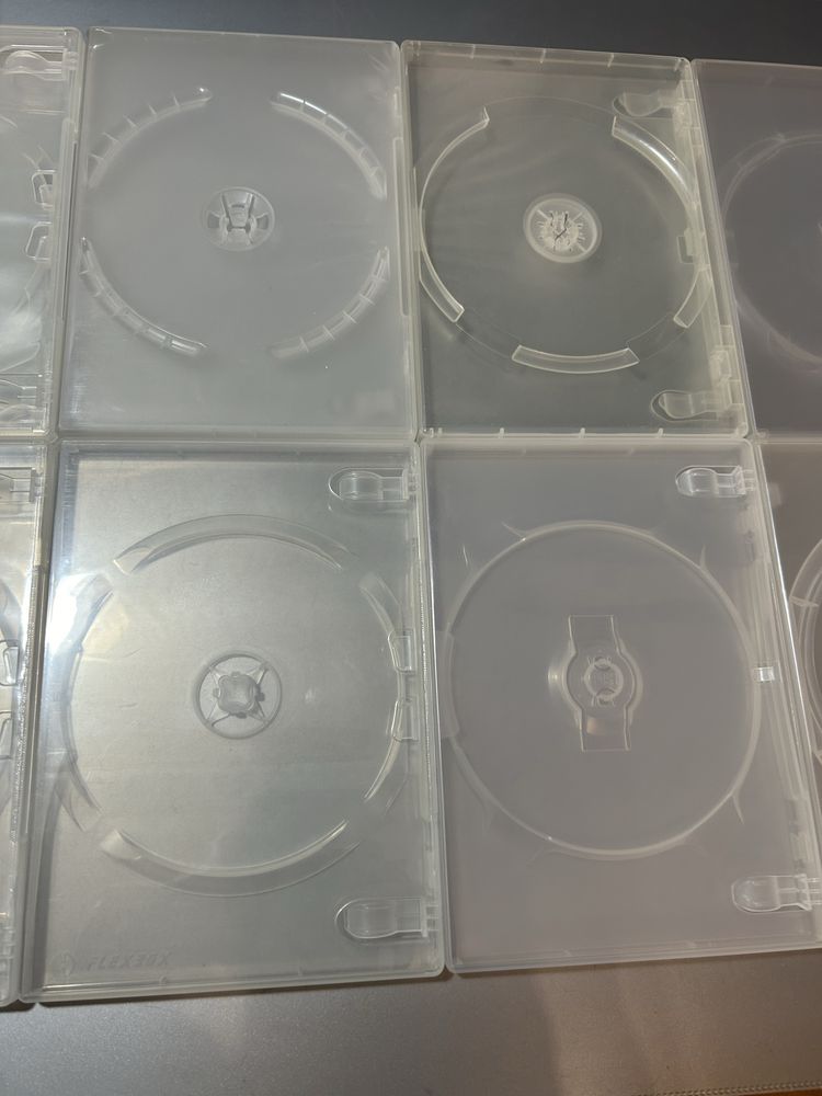 Capas transparentes grossas para DVD/CD