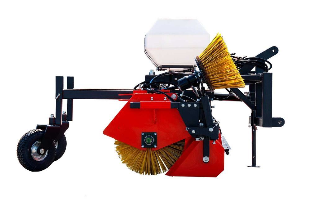 Zamiatarka ogrodowa drogowa uliczna komunalna  parkingi METAL-TECHNIK