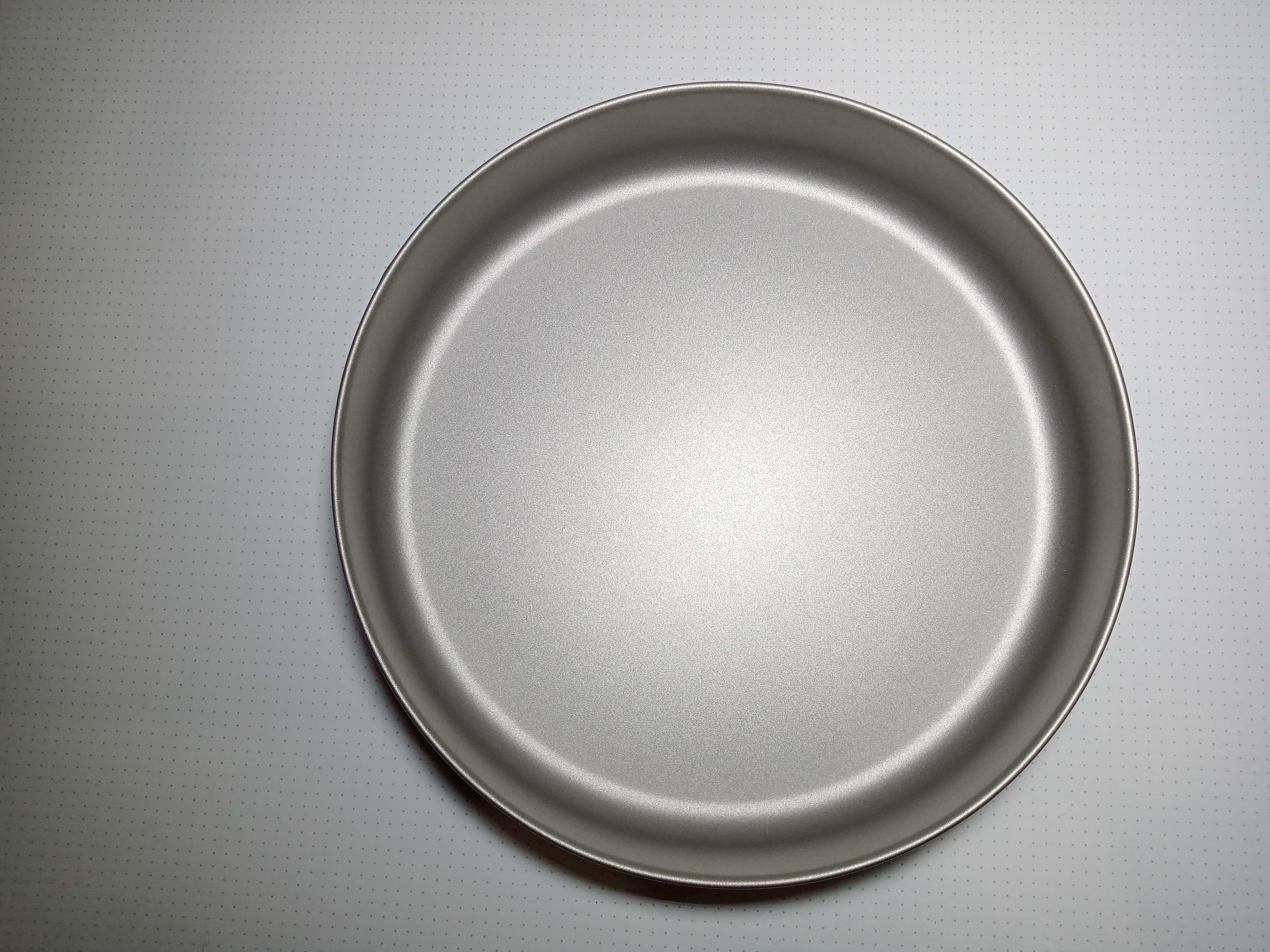 Титановая сковорода, тарелка из титана 1000ml титанова сковорідка 20см