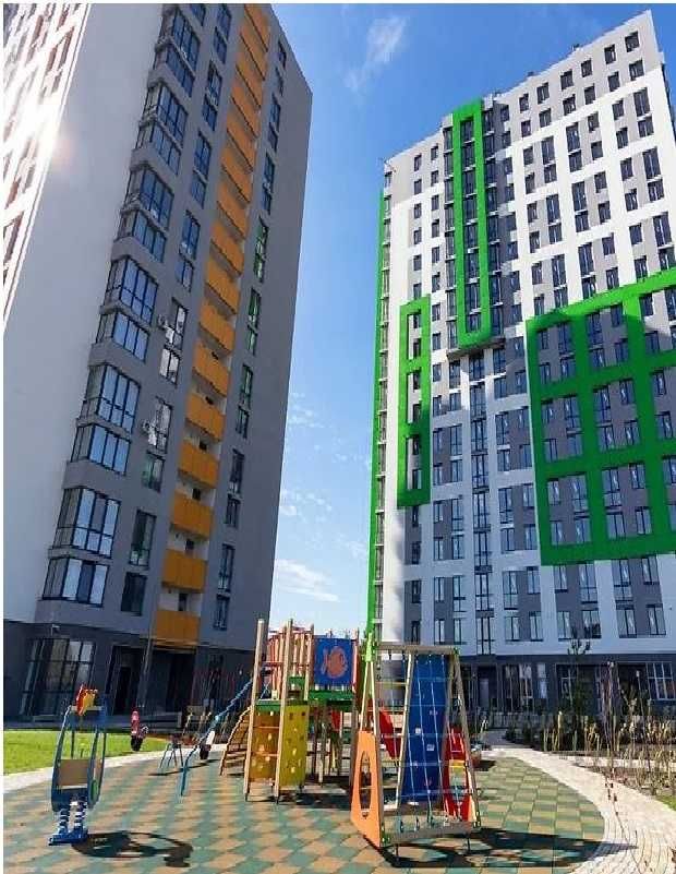 Продаж 2кім квартира під чистовий ремонт 74/36/12м² ЖК Щасливий 82999$