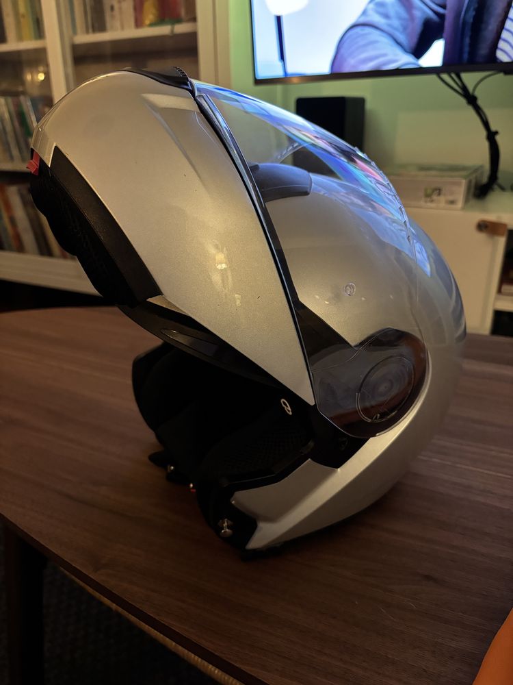 Capacete Schuberth C3 Basic - Tamanho XS - Cinza Prata