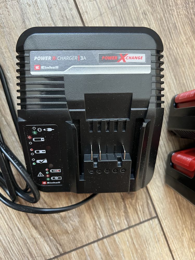 Baterii + ładowarka einhell