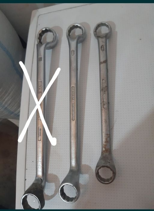 Ключі накидні великі.