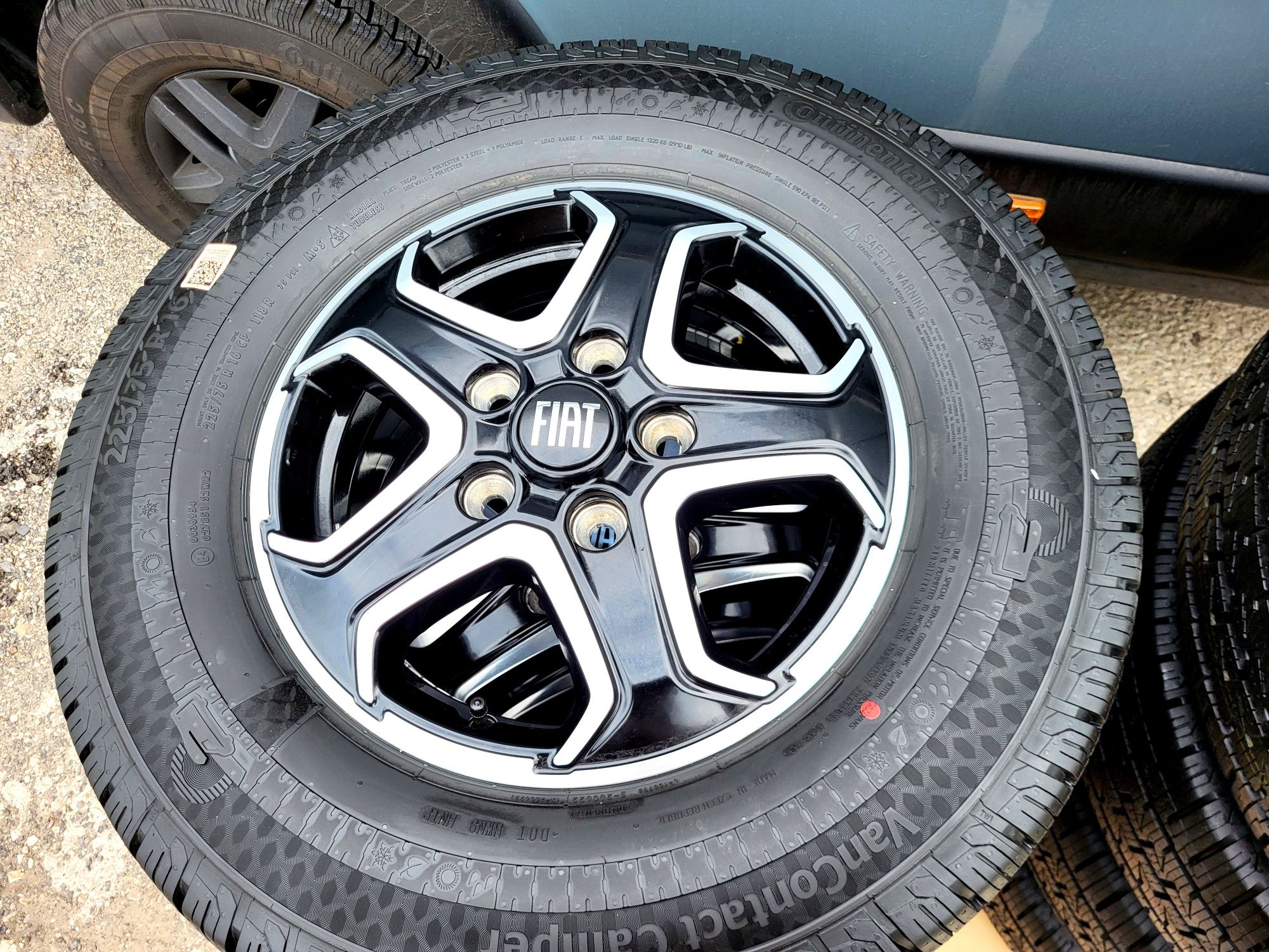 Fiat Ducato Koła 16" 5x130 Continental VancoContactCamper