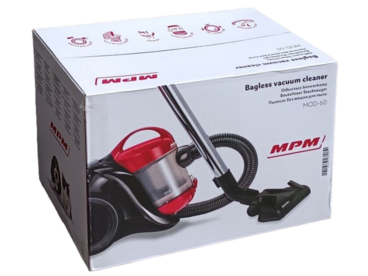 Odkurzacz bezworkowy MPM MOD-60 - 700W
