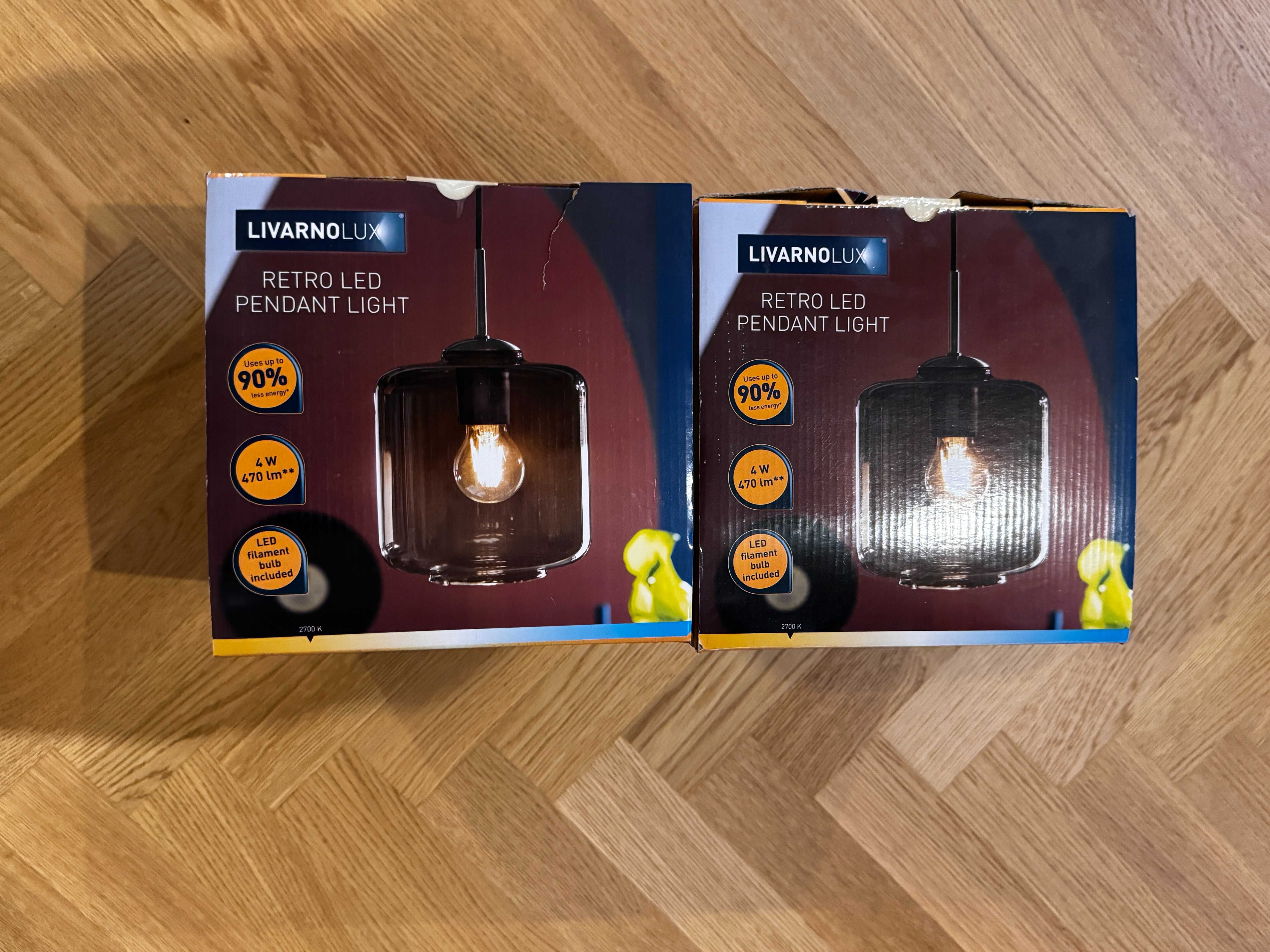 Zestaw lamp "retro led"