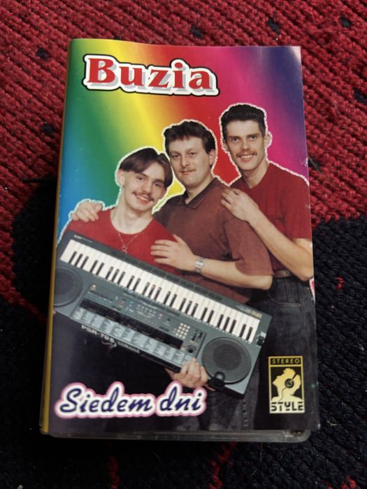 Buzia siedem dni kaseta audio disco polo