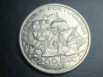 200 Escudos 1997 Cuproniquel 8ª Série São Francisco Xavier