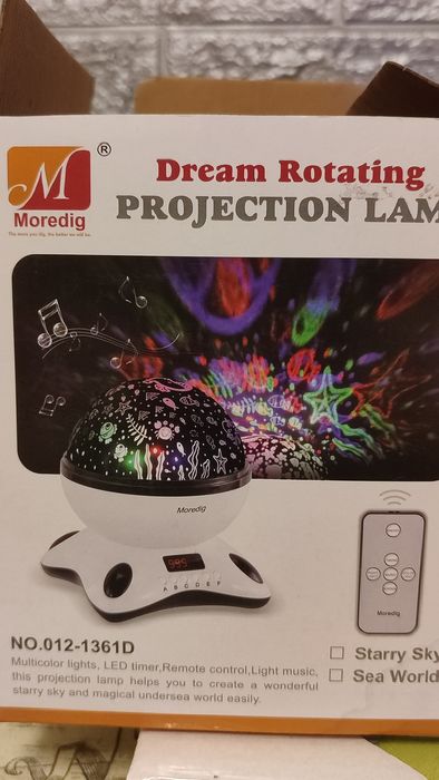 Проектор ночник " Dream Rotating"