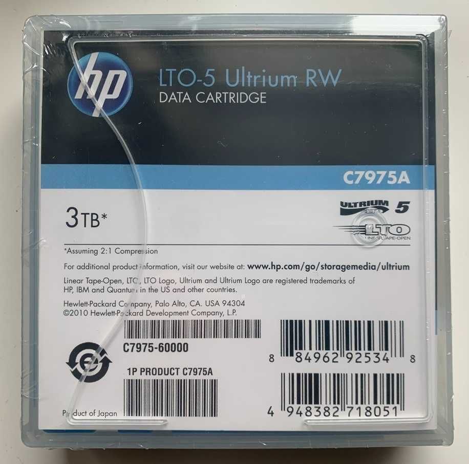 Taśma Hewlett-Packard Taśma LTO5 Ultrium 3 TB RW (C7975A)