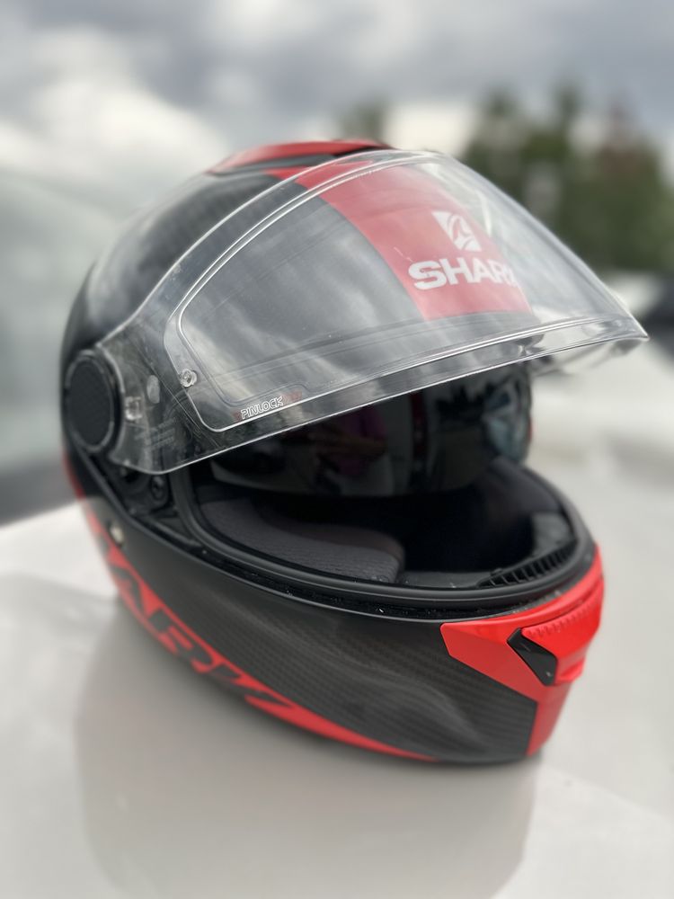 Kask motocyklowy shark spartan carbon skin