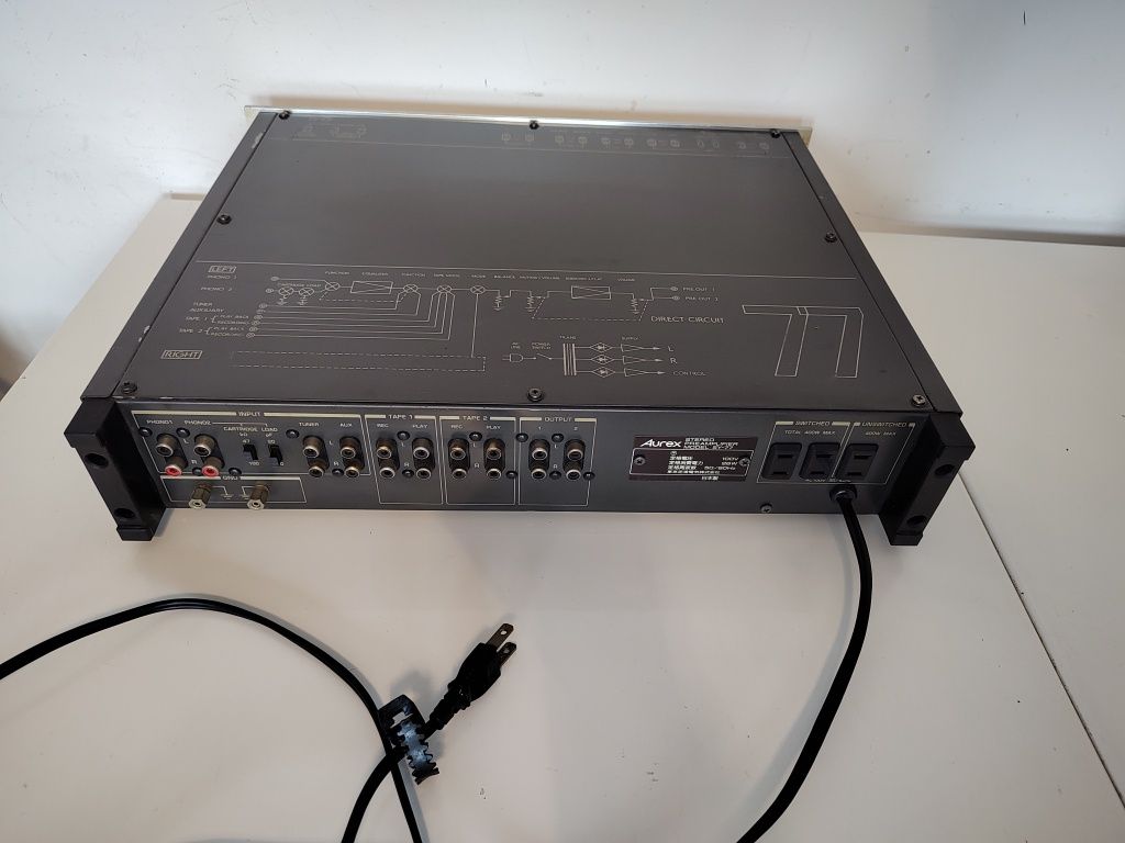 Aurex SY-77 przedwzmacniacz stereo TOP