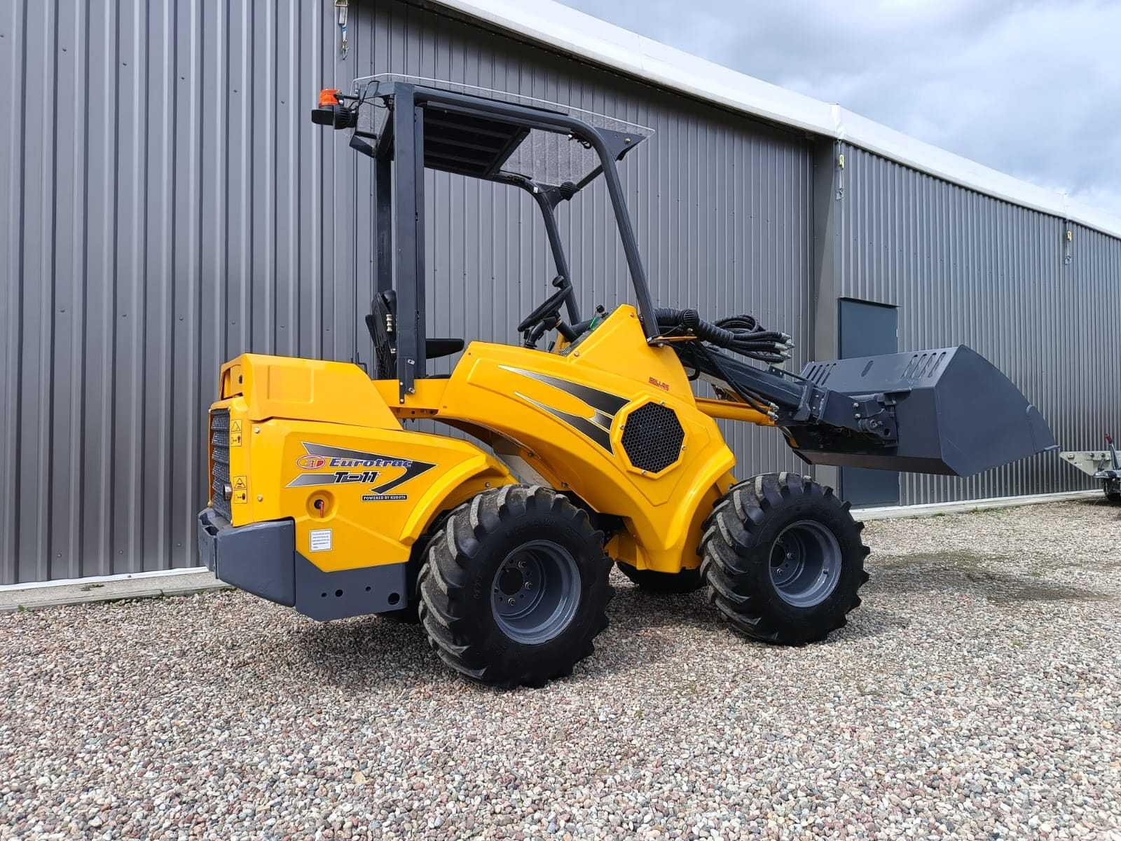 Ładowarka przegubowa EUROTRAC T11 - KUBOTA - 2023 -popokazowa jak nowa