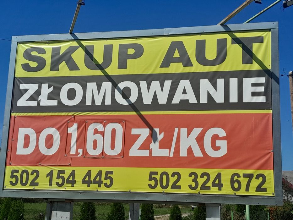 Złomowanie Kasacja Pojazdów Wysokie Ceny