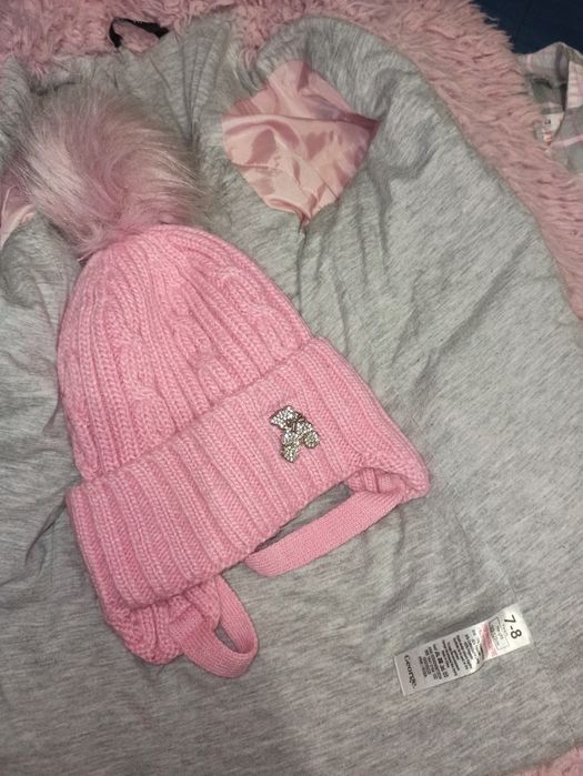 Шубка весняна, шапка, штани, ботинки