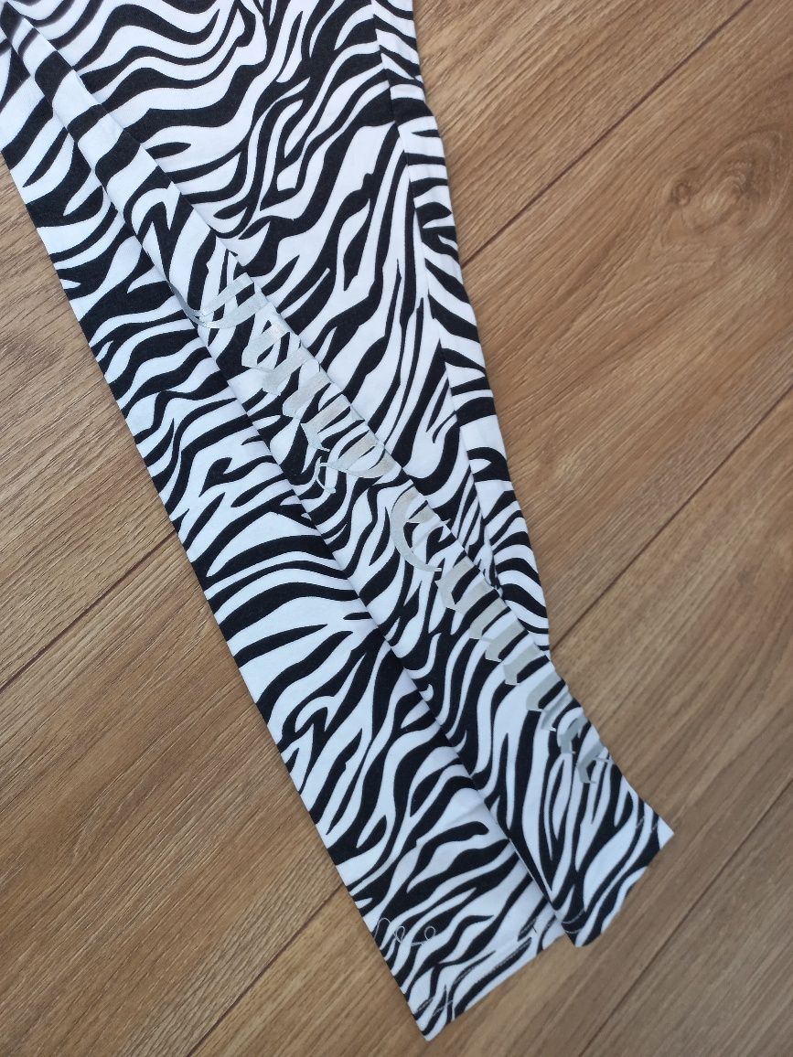 Kowe getry legginsy zebra Juice Conture  170-176 rozmiar S wiosna lato