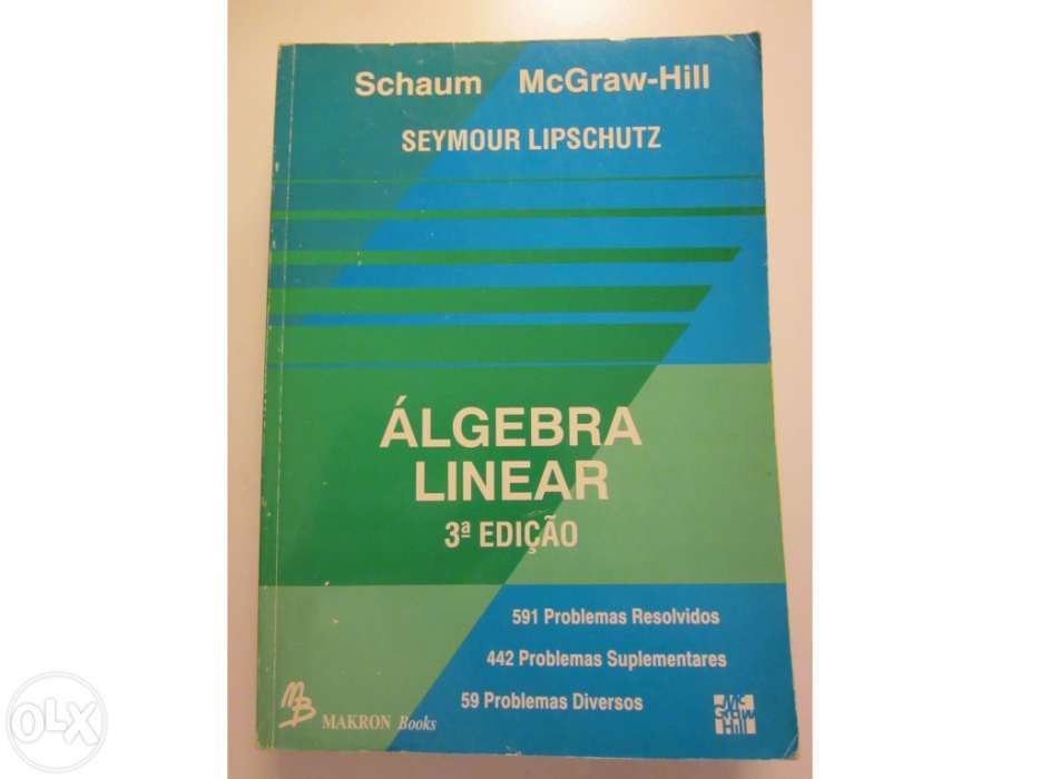 Livro Álgebra Linear , Lipschutz