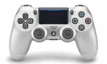 Oryginalny Pad Kontroler Dualshock V2 Srebrny