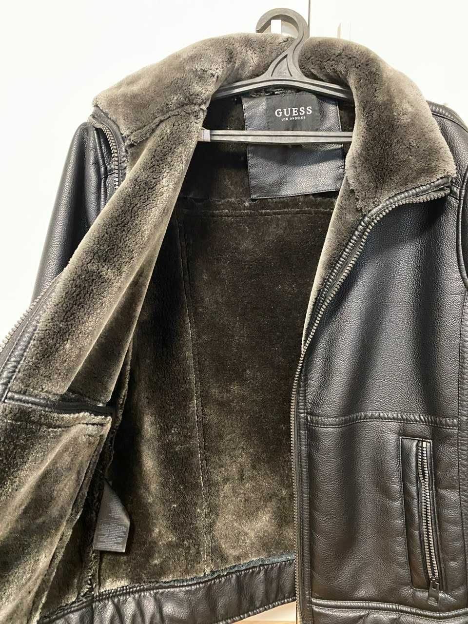 Куртка кожаная GUESS