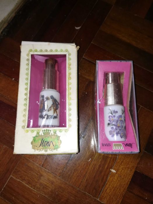 Miniatura em Porcelana: Frascos Perfume e sapatos (desde 15€)  Vintage
