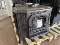 Чугунная печь-камин Kaw-Met P7 10,5 кВт EKO